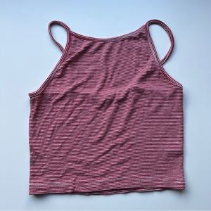 Brand Melville Striped Ribbed Tank Top